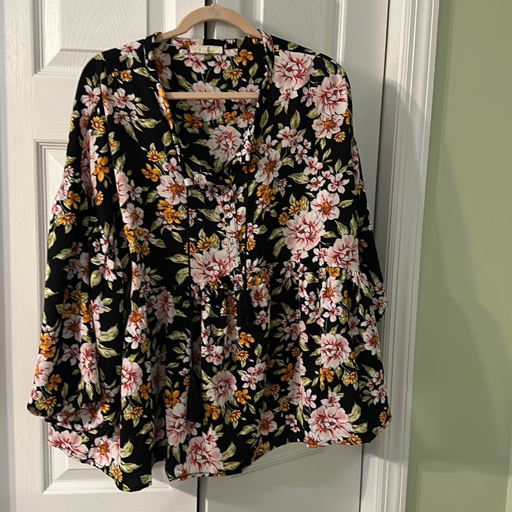 Women’s BOHO tassel tie easel top